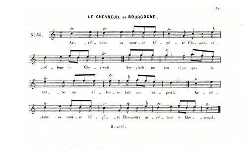 Partition - Le chevreuil de Bourgogne 35