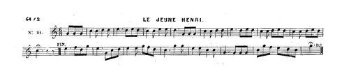 Partition - La Jeune Henri 21