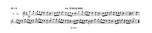 Partition - La D'Orléans 36