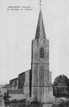 Iconographie - Le clocher et l'église