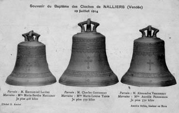 iconographie - Souvenir du baptême des cloches (19 juillet 1914)