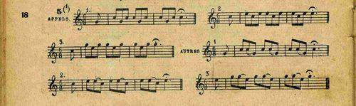 Partition - Appels - N°5