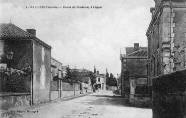 Iconographie - Route de Fontenay à Luçon