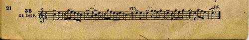 Partition - Loup (Le) - N°35