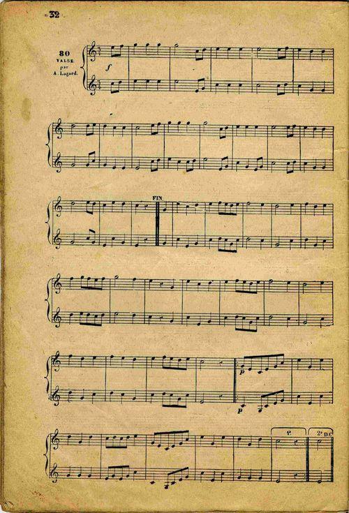 Partition - Valse - N°80