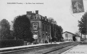 Iconographie - La Gare (vue intérieur)