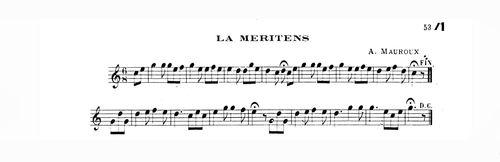 Partition - Méritens (La)
