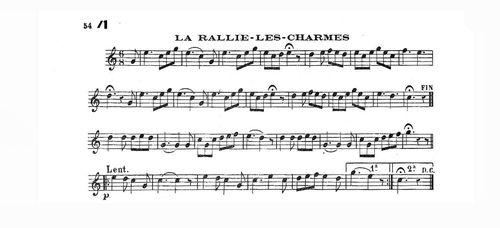 Partition - Ralye Les Charmes (La)