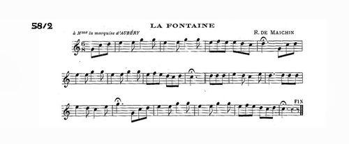 Partition - Fontaine (La)