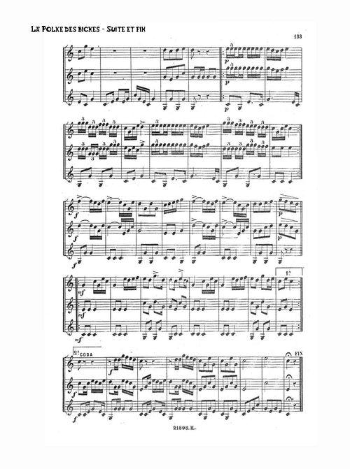 Partition - Polka des biches (La) 2sur2