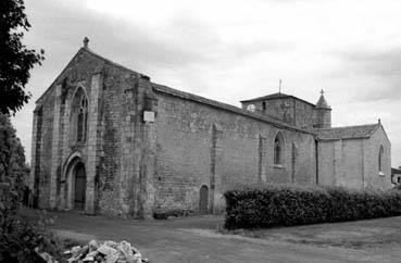 Iconographie - Eglise, pignon-Ouest