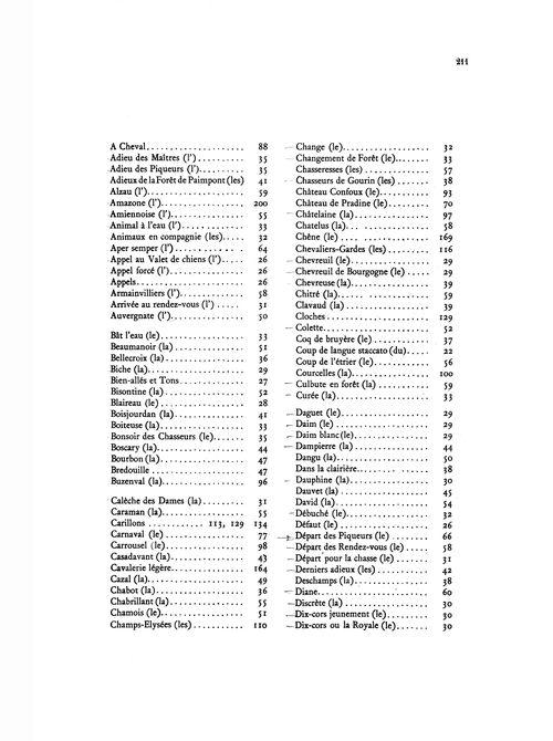 Partition - Table des matières 2sur4