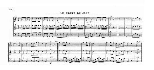 Partition - Point du jour (Le)