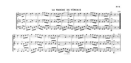 Partition - Marche de vènerie (La)