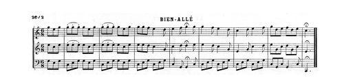 Partition - Bien-allé