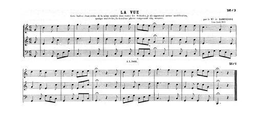 Partition - vue (La)