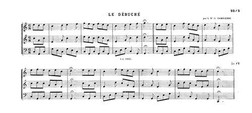 Partition - Débuché (Le)