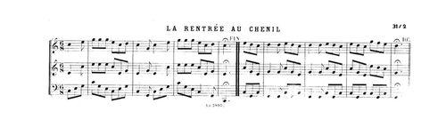 Partition - Rentrée au chenil (La)