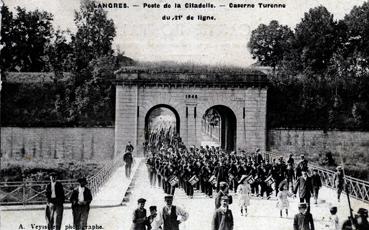 Iconographie - Poste de la citadelle - Caserne Turenne du 21e de ligne