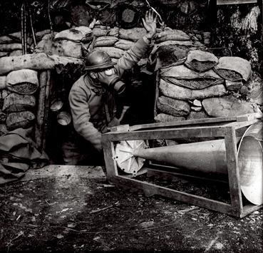 Iconographie - La sirène d'alerte des gaz