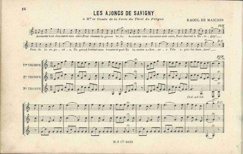 Partition - Ajoncs de Savigny (les)