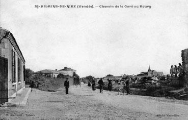 Iconographie - Chemin de la gare au bourg