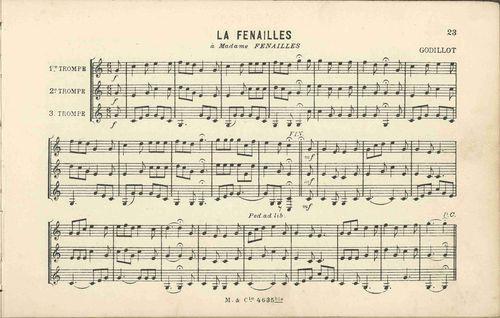 Partition - Fenailles (la)