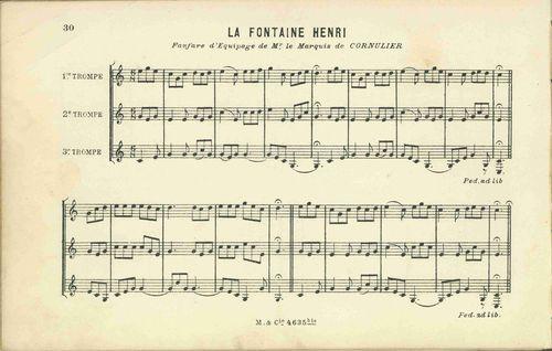 Partition - Fontaine-Henri (la)