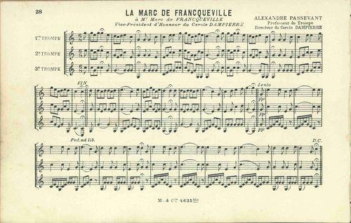 Partition - Francqueville (la Marc de)