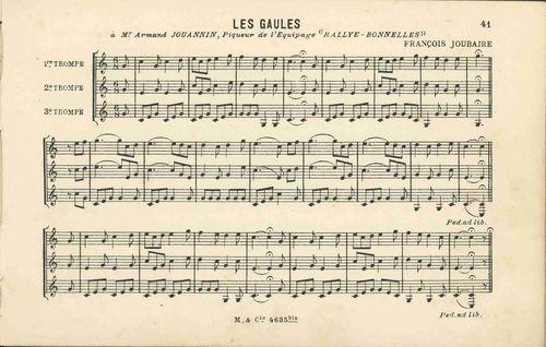 Partition - Gaules (les)