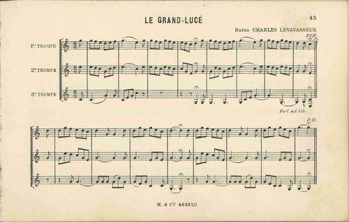 Partition - Grand-Lucé (le)