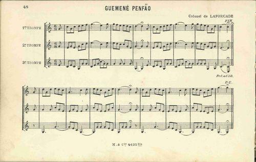 Partition - Guemené Penfäo