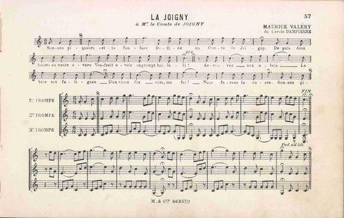 Partition - Joigny (la)
