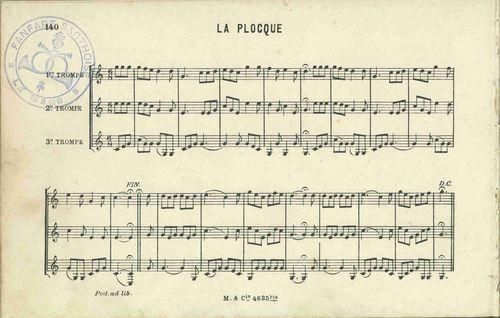 Partition - Plocque (la)
