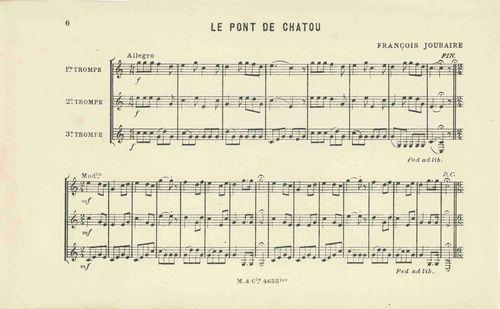 Partition - Pont de Chatou (le)