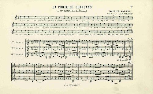 Partition - Porte de Conflans (la)