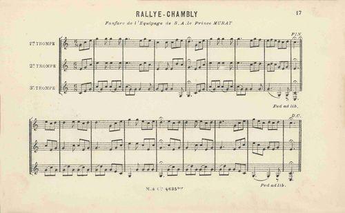 Partition - Rallye-Chambly