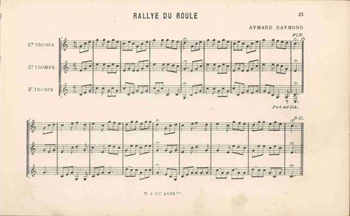 Partition - Rallye-du-Roule