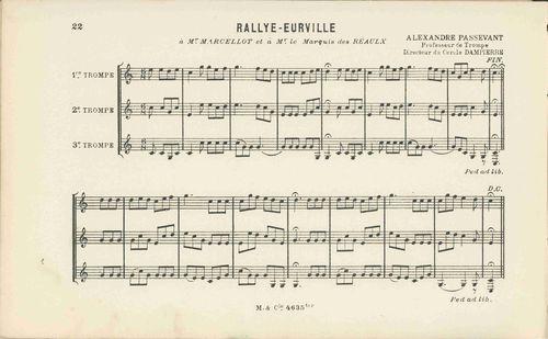 Partition - Rallye-Eurville