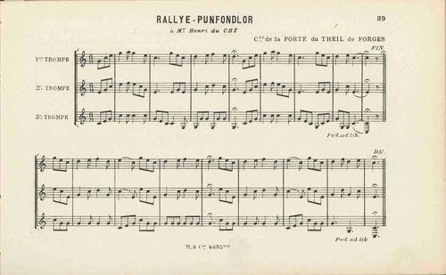 Partition - Rallye-Punfondlor