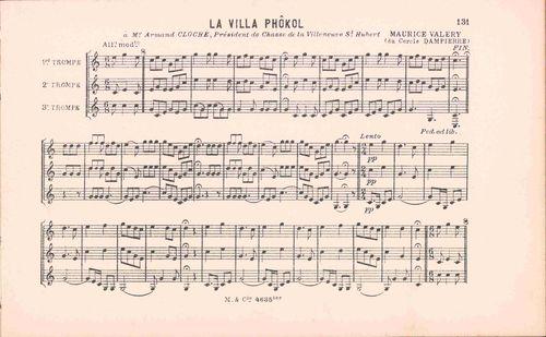 Partition - Villa-Phôkol (la) (Trio)