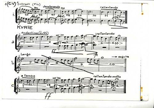 Partition - G. Chalmel - Messe - Livret individuel chant forte vénerie - Introït 3sur3
