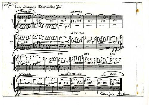 Partition - G. Chalmel - Messe - Livret individuel chant forte vénerie - Les chasses éternelles 4sur4