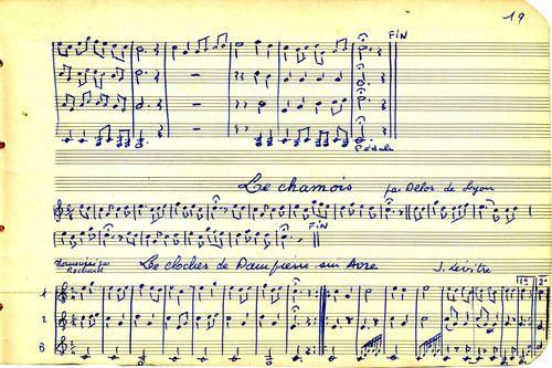 Partition - Messe de Saint-Hubert - G.Rochard - Kyrie 2sur2