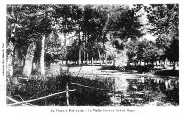 Iconographie - Le Marais Poitevin - La Vieille Sèvre au Gué