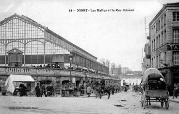 Iconographie - Les Halles et la rue Brisson