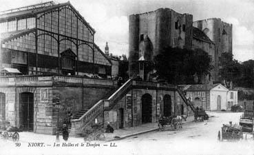 Iconographie - Les Halles et le Donjon