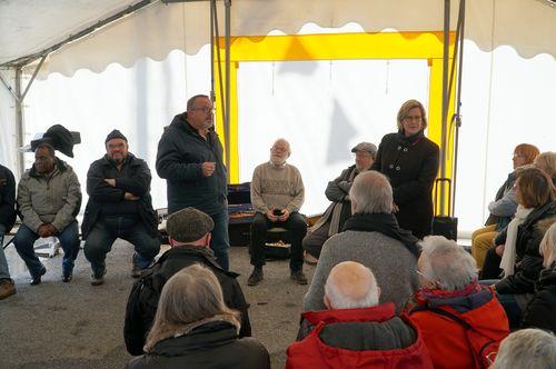 Iconographie - Fête du hareng - Les élus locaux et les membres de l'OPCI