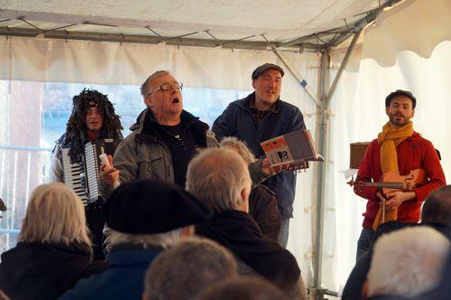 Iconographie - Fête du hareng - Chanteurs de l'Armée du chalut