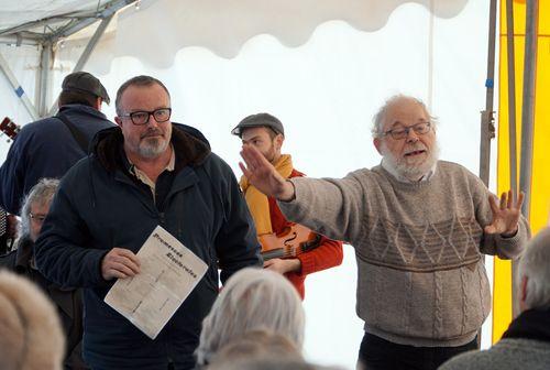 Iconographie - Fête du hareng - Chanteurs de l'Armée du chalut